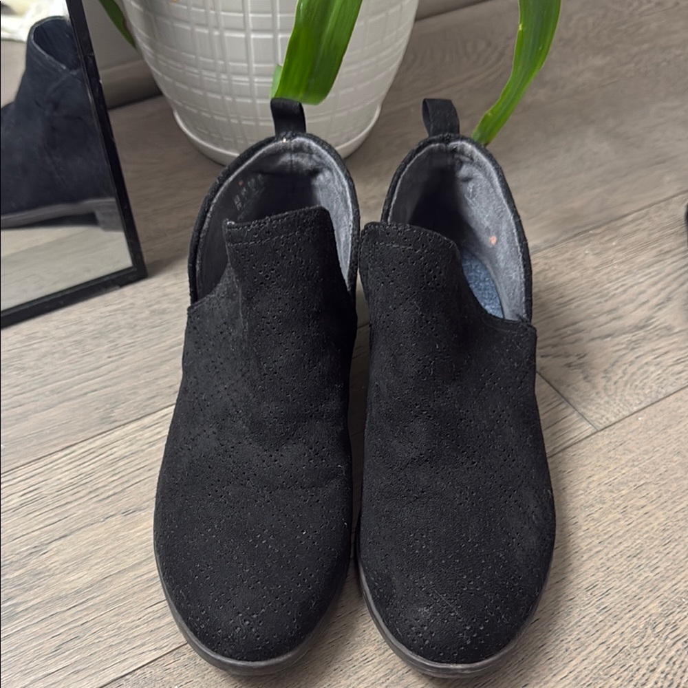 Black Suede Ankle Boots